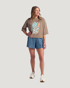 Free Fly Reef Garden Tee-Fossil