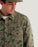 Free Fly Gallatin Overshirt L/S Shirt-Vintage Camo Oil Green