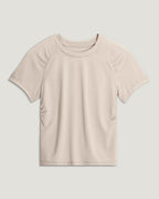 Free Fly Elevate Lightweight Fitted Tee-Heather Birch