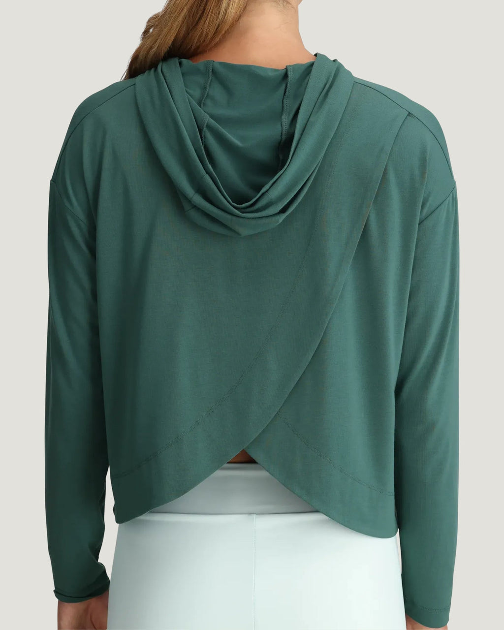 Free Fly Bamboo Shade Crossover Sun Shirt-Sea Pine