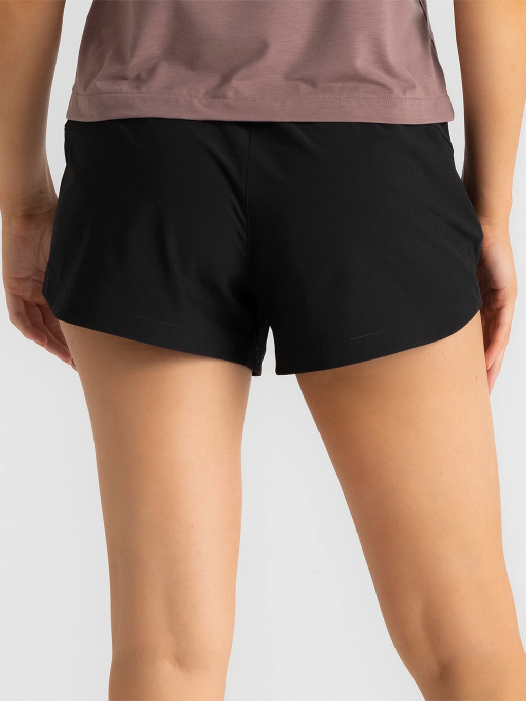 Free Fly Bamboo-Lined Active Breeze 3" Shorts-Black