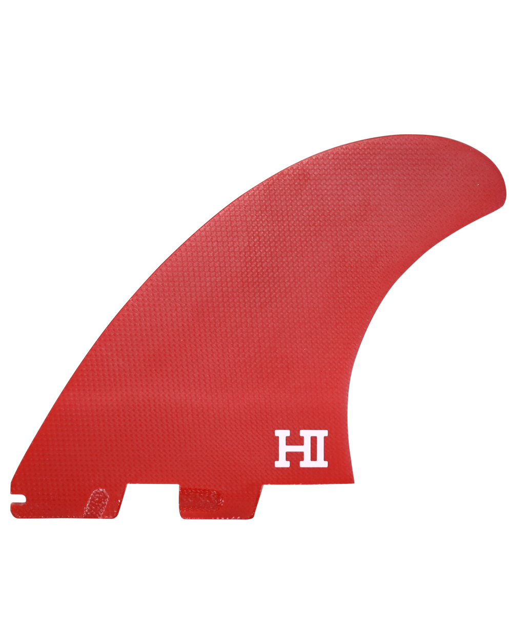 FCS II Harley Ingleby PG Twin Fin Set-Red-Large/X-Large