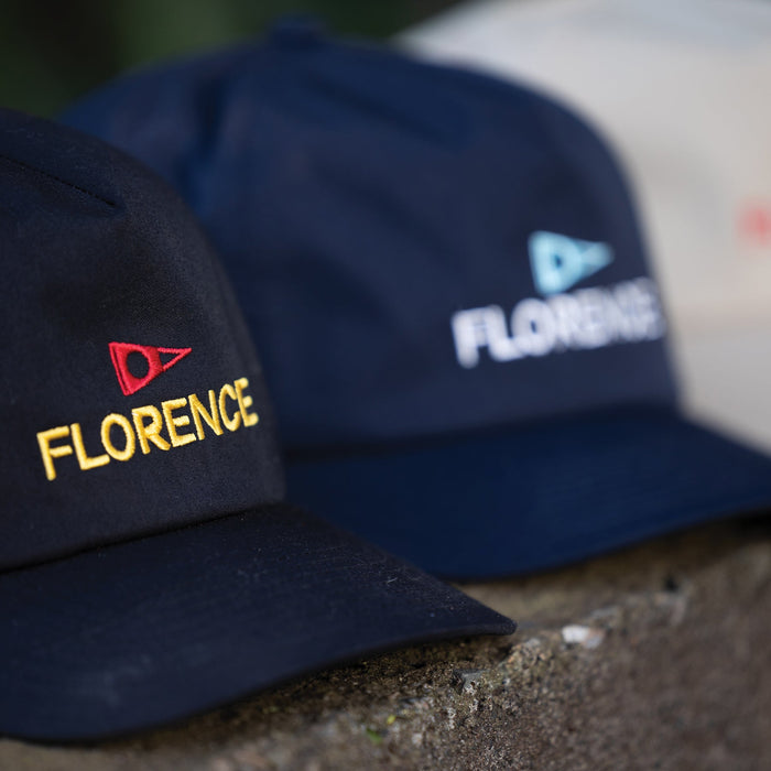 Florence Marine X Logo Twill Hat-Black