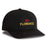 Florence Marine X Logo Structured Twill Hat-Black