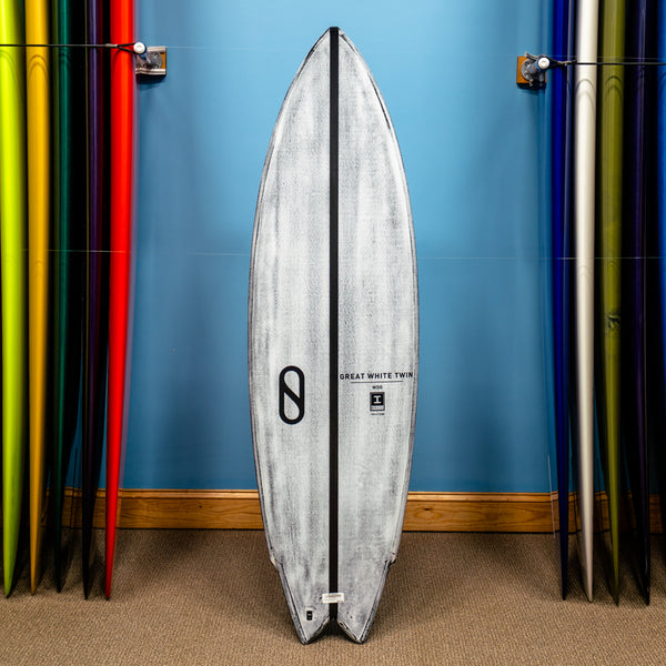 Great White Twin Volcanic 5‘6 Firewire | Great White Twin - Ibolic Volcanic | Surfboard Empire