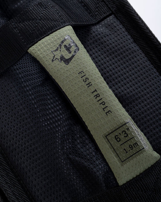 Creatures Fish Triple DT2 Boardbag-Military Black
