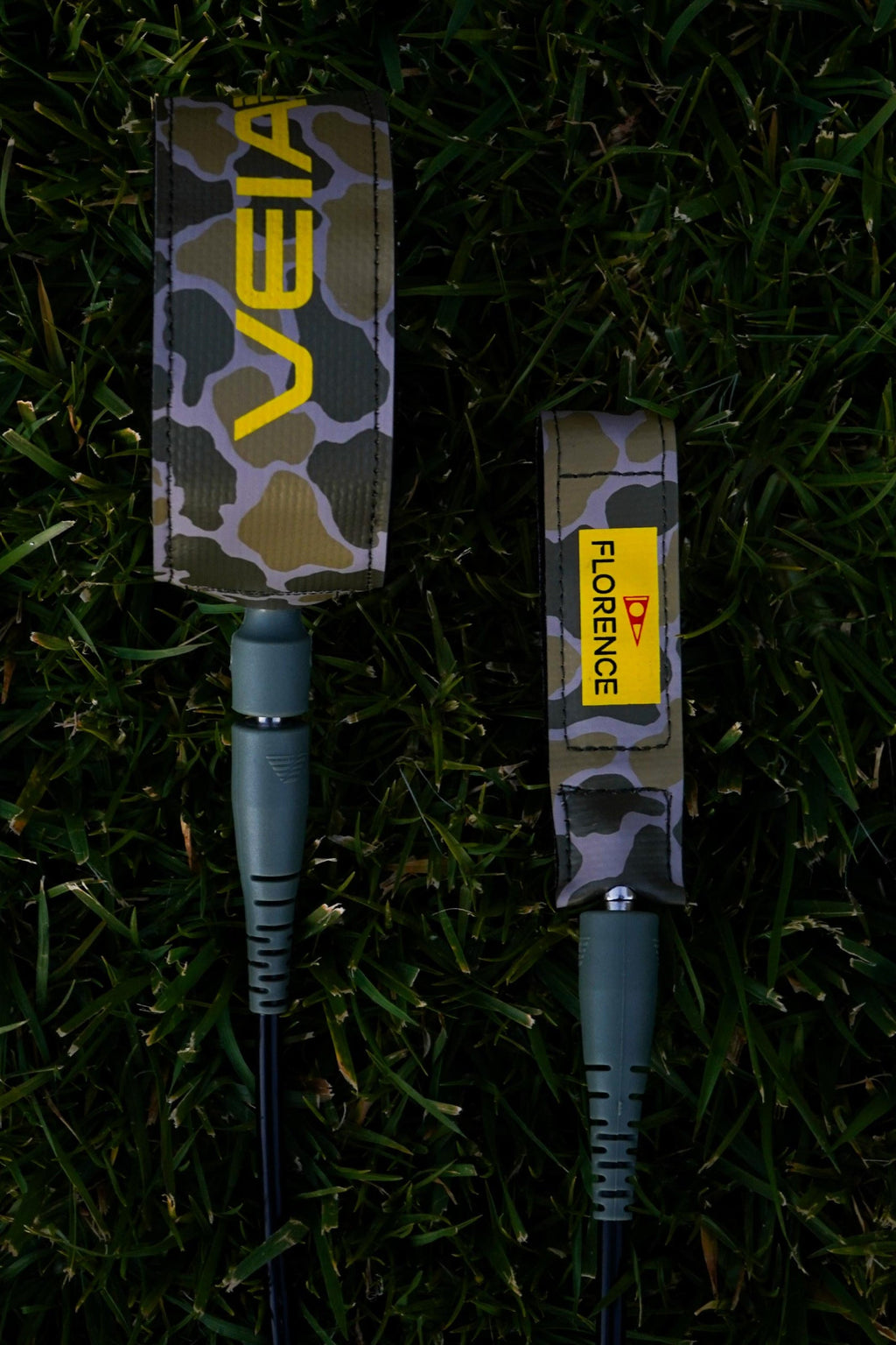 VEIA Florence JJF Pro Comp Leash-Florence Camo-6'