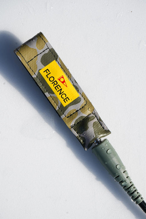 VEIA x Florence JJF Pro Comp Leash-Florence Camo-5'