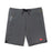 Florence Marine X F1 Burgee Cordura Boardshorts-Charcoal Solid