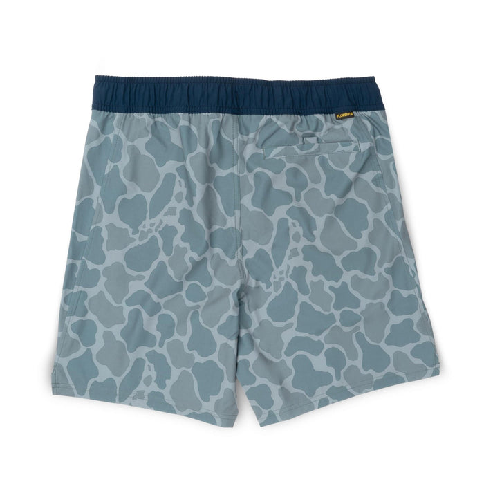 Florence Marine X Standard Issue Elastic Shorts-Light Sea Blue Camo