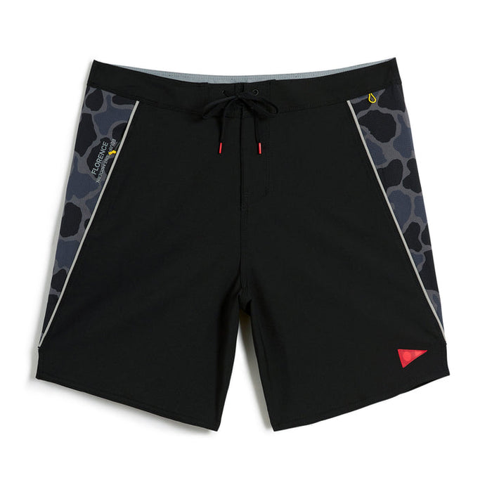 Florence Marine X F1 Airtex Gamma Boardshorts-Black