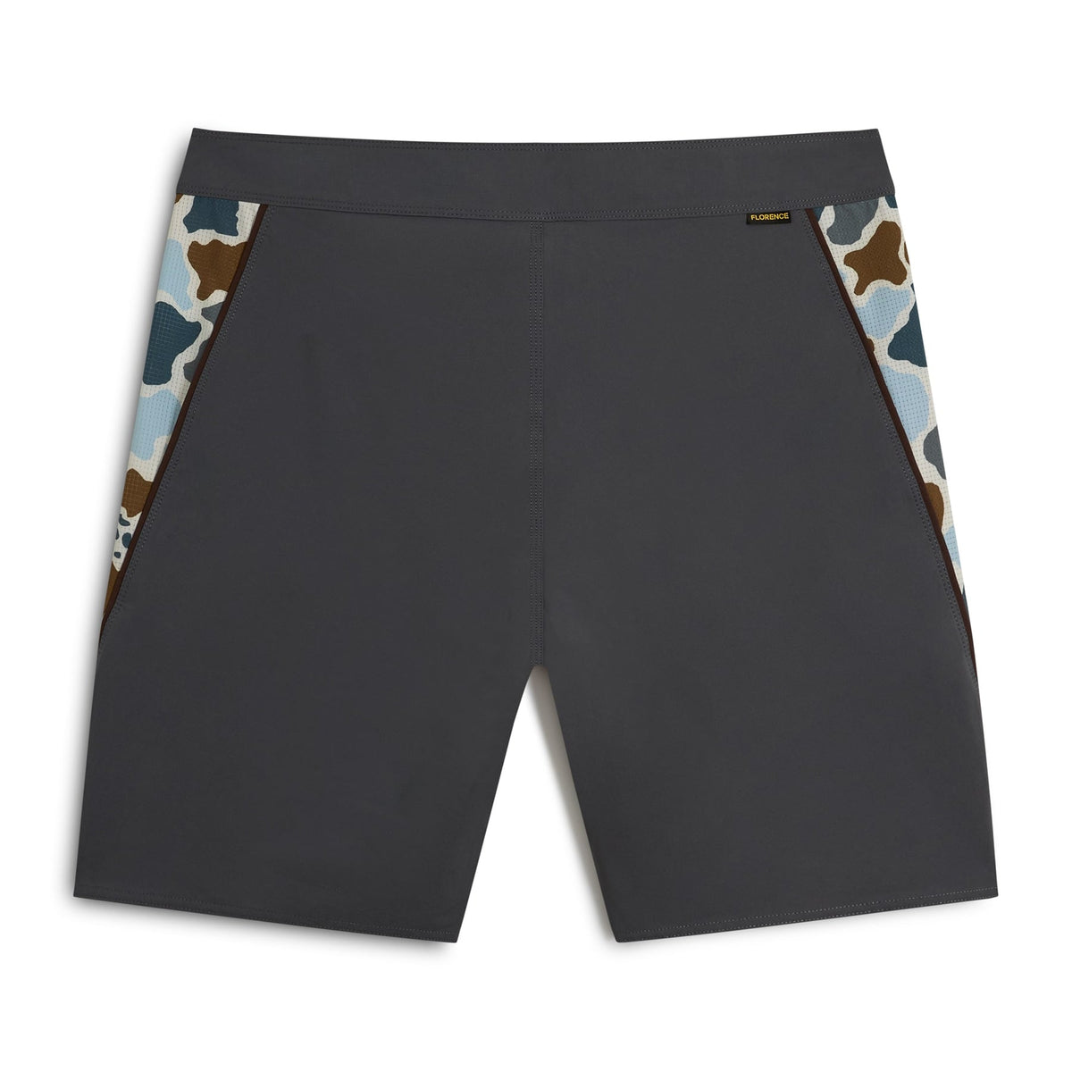 Florence Marine X F1 Airtex Gamma Boardshorts-Charcoal