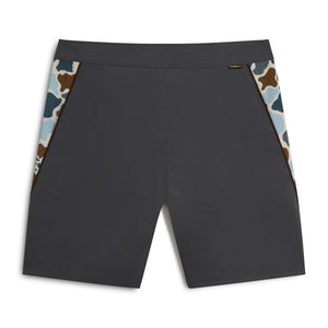 Florence Marine X F1 Airtex Gamma Boardshorts-Charcoal