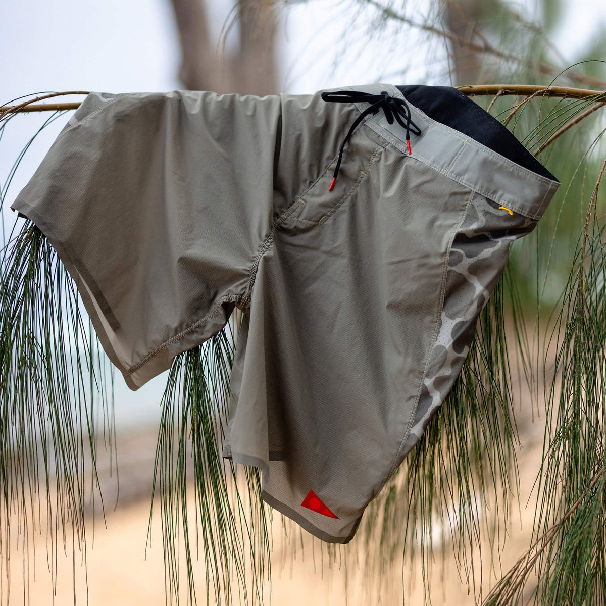 Florence Marine X Airtex 2-In-1 Boardshorts-Moss Grey