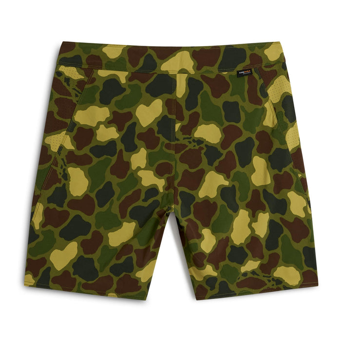 Florence Marine X Cordura Airtex Boardshorts-Tropic Green Camo