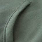 Florence Marine X Florence Embroidered Hooded Sweatshirt-Dark Sage