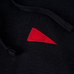 Florence Marine X Burgee Hooded Sweatshirt-Black