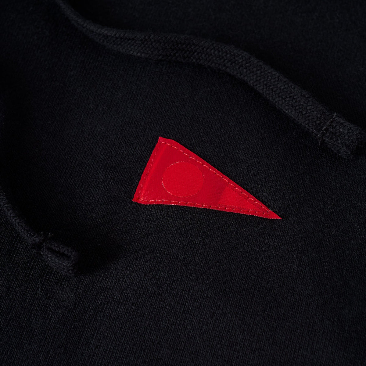 Florence Marine X Burgee Hooded Sweatshirt-Black