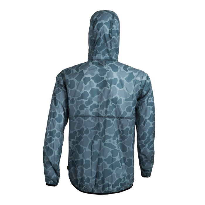 Florence Marine X Parachute Ultralight Packable Jacket-Light Sea Blue Camo