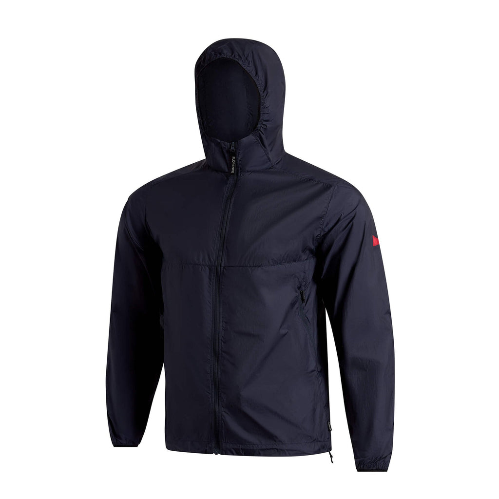 Florence Marine X Cordura Packable Windbreaker Jacket-Navy