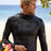 Florence Marine X Windshield Hooded L/S Rashguard-Black