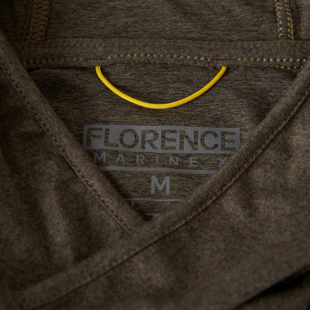 Florence Marine X Adapt L/S Hooded UPF Sun Shirt-Heather Mountain