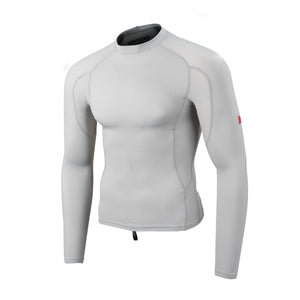 Florence Marine X L/S Rashguard-Silver