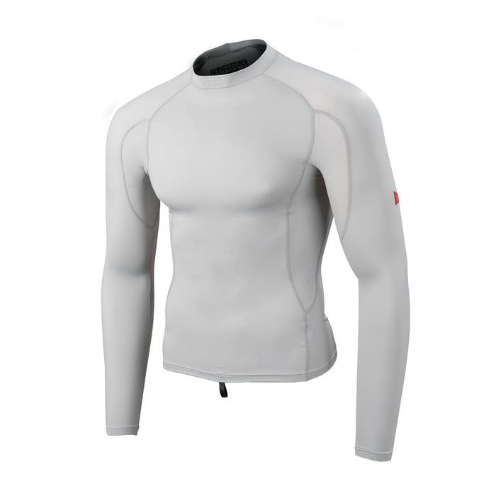 Florence Marine X L/S Rashguard-Silver