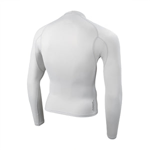 Florence Marine X L/S Rashguard-Silver