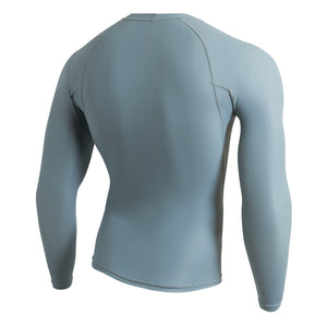 Florence Marine X Windshield L/S 2.0 Rashguard-Light Sea Blue