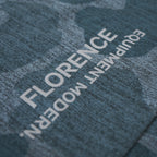 Florence Marine X Airtex Hooded L/S Shirt-Heather Light Sea Blue Camo