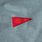 Florence Marine X Airtex L/S Hooded Sun Shirt-Heather Light Sea Blue