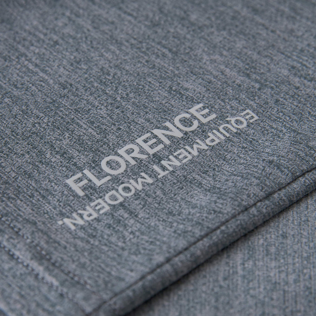 Florence Marine X Airtex L/S Hooded Sun Shirt-Heather Storm
