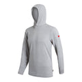 Florence Marine X Airtex L/S Hooded Sun Shirt-Light Heather Grey