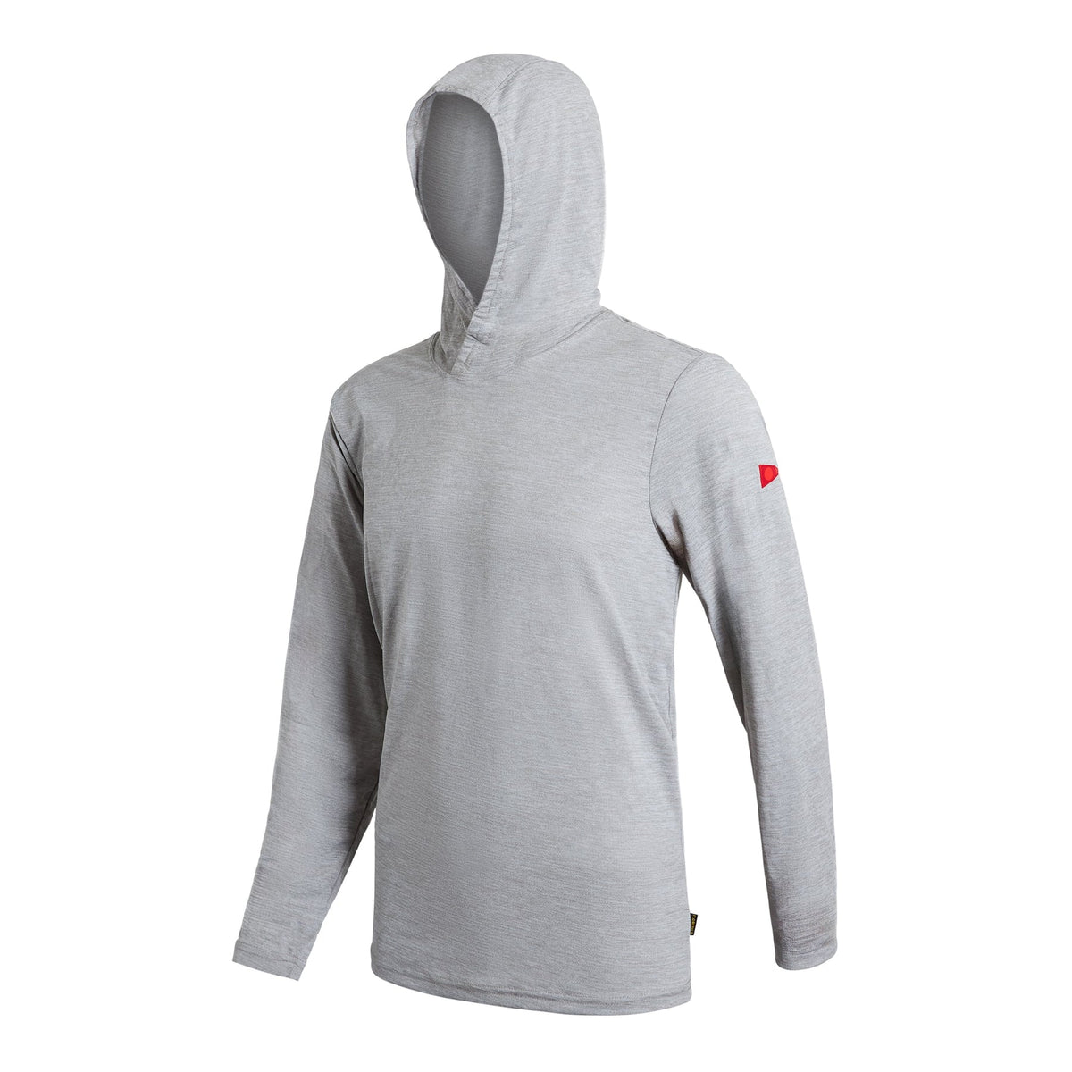 Florence Marine X Airtex L/S Hooded Sun Shirt-Light Heather Grey