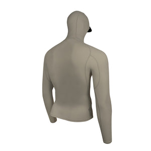 Florence Marine X L/S Hooded Rashguard-Moss Grey