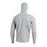 Florence Marine X Airtex Balaclava L/S Hooded Sun Shirt-Light Heather Grey