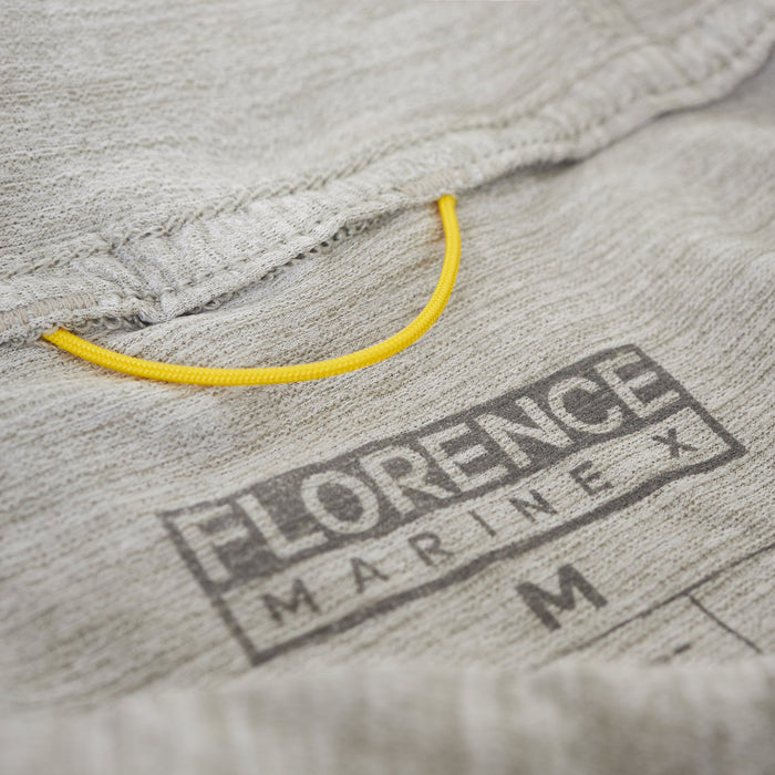 Florence Marine X Airtex Balaclava L/S Hooded Sun Shirt-Light Heather Grey