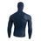 Florence Marine X Windshield L/S Hooded 2.0 Rashguard-Navy