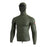 Florence Marine X Windshield L/S Hooded 2.0 Rashguard-Thyme