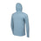 Florence Marine X Sun Pro Adapt Hooded UPF L/S Shirt-Heather Steel Blue