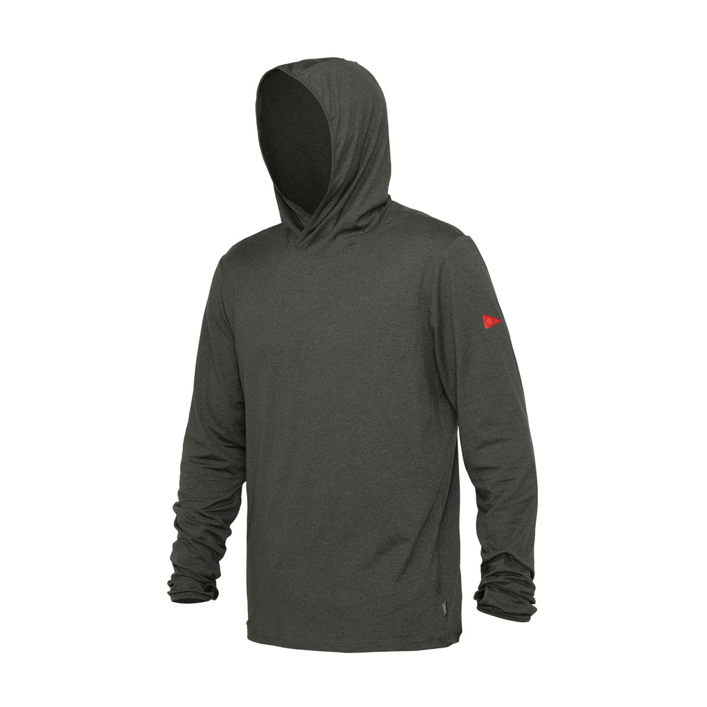 Florence Marine X Sun Pro Adapt Hooded UPF L/S Shirt-Heather Thyme