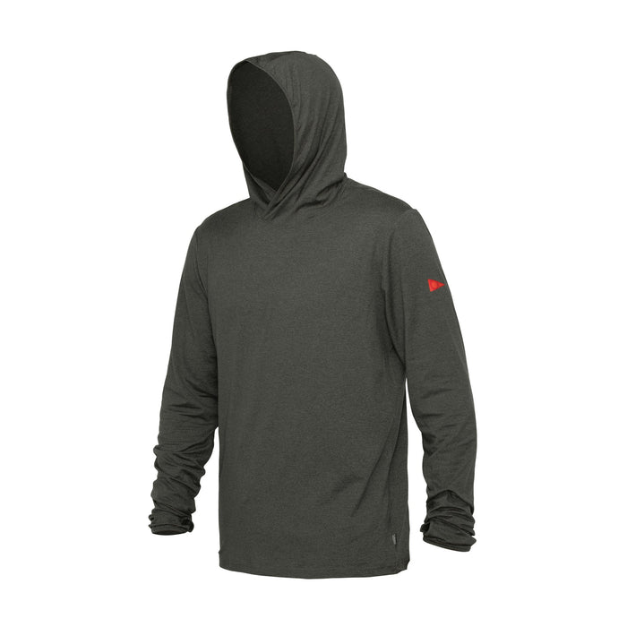 Florence Marine X Sun Pro Adapt Hooded UPF L/S Shirt-Heather Thyme
