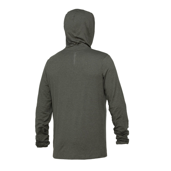 Florence Marine X Sun Pro Adapt Hooded UPF L/S Shirt-Heather Thyme