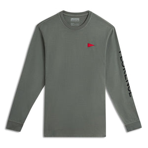 Florence Marine X Florence L/S Shirt-Dark Sage