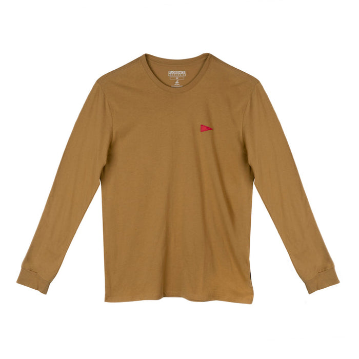 Florence Marine X Burgee L/S Tee-Mustard