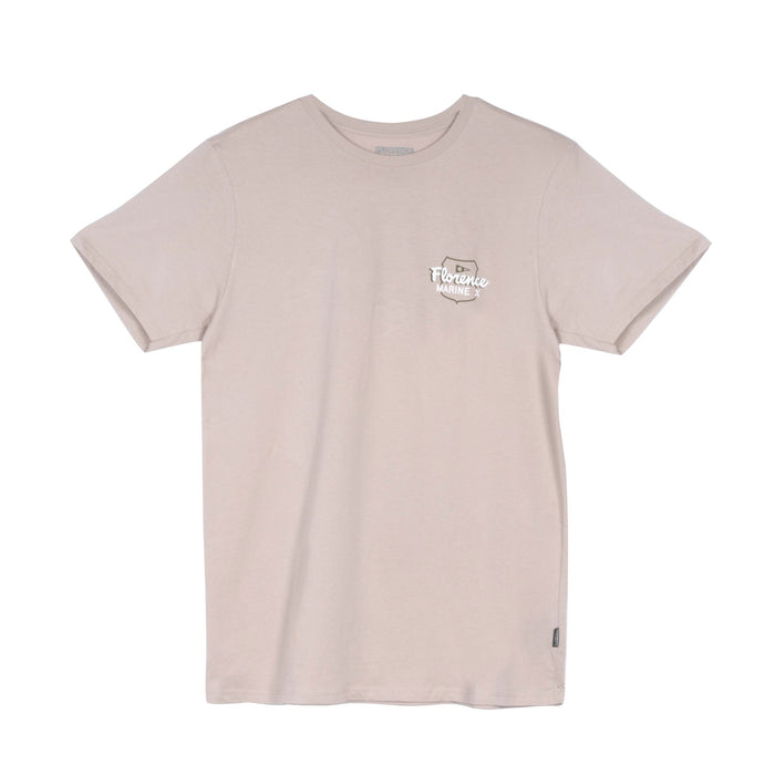 Florence Marine X State Park Organic Tee-Tan