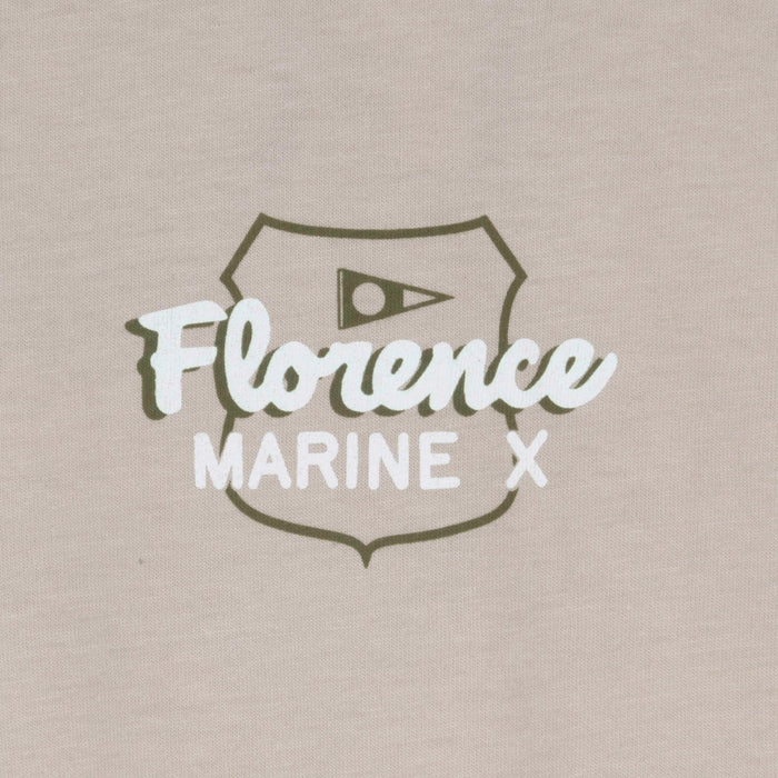 Florence Marine X State Park Organic Tee-Tan