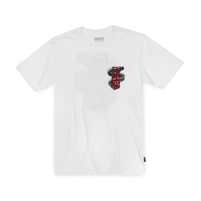 Florence Marine X Stacked Tee-White