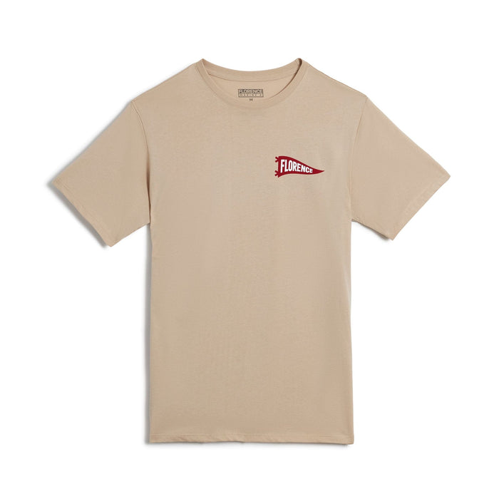 Florence Marine X Pennant Tee-Tan